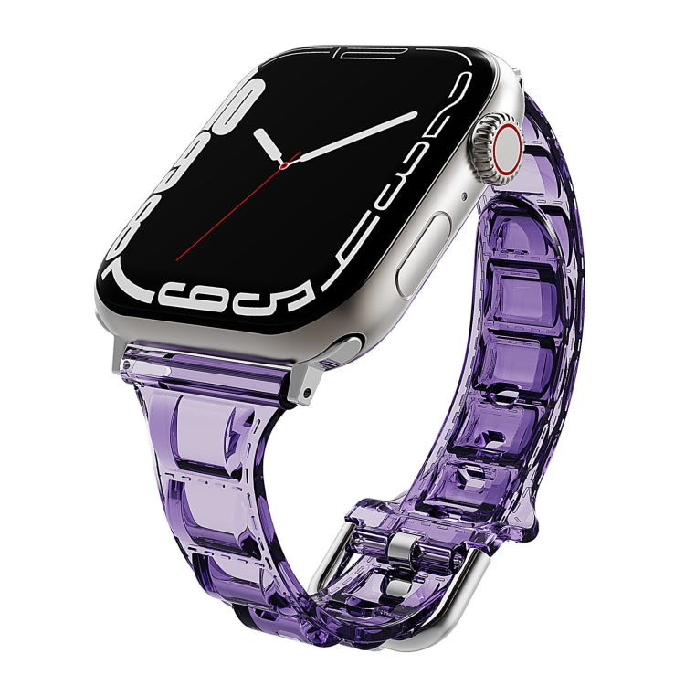 Cube Airbag Clear TPU Watch Band, For Apple Watch 3 38mm, For Apple Watch 3 42mm, For Apple Watch 2 42mm, For Apple Watch 2 38mm